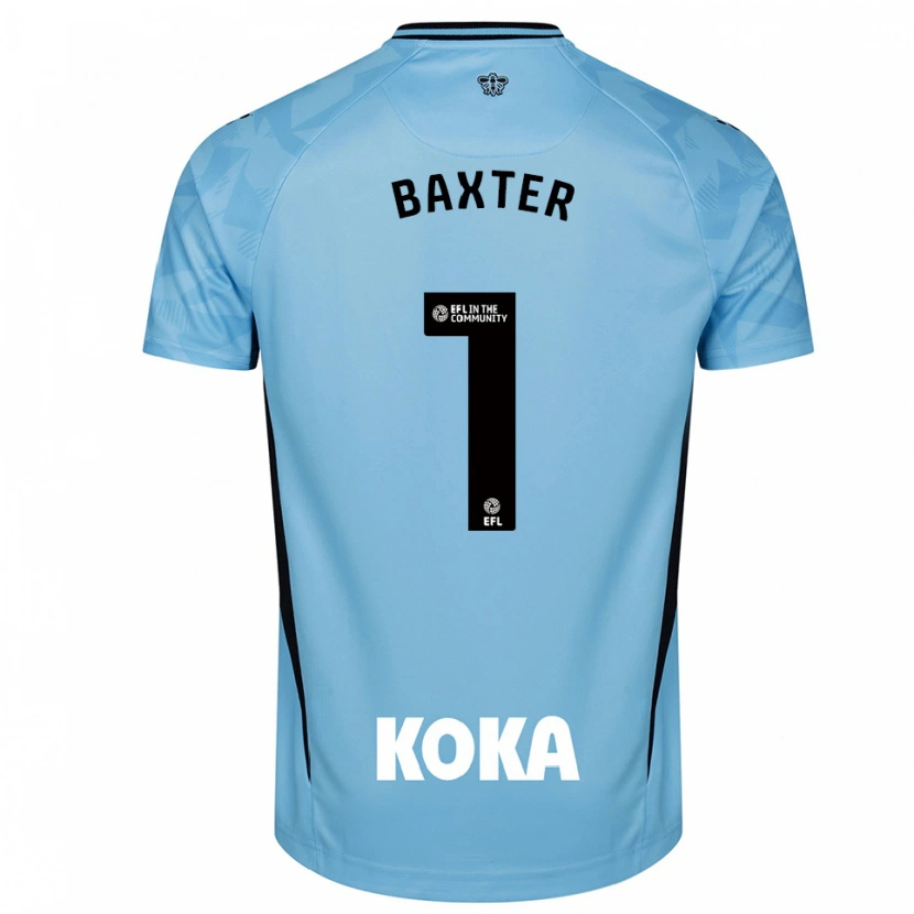 Danxen Heren Nathan Baxter #1 Licht Hemelsblauw Keepersshirt 2025/26 T-Shirt België