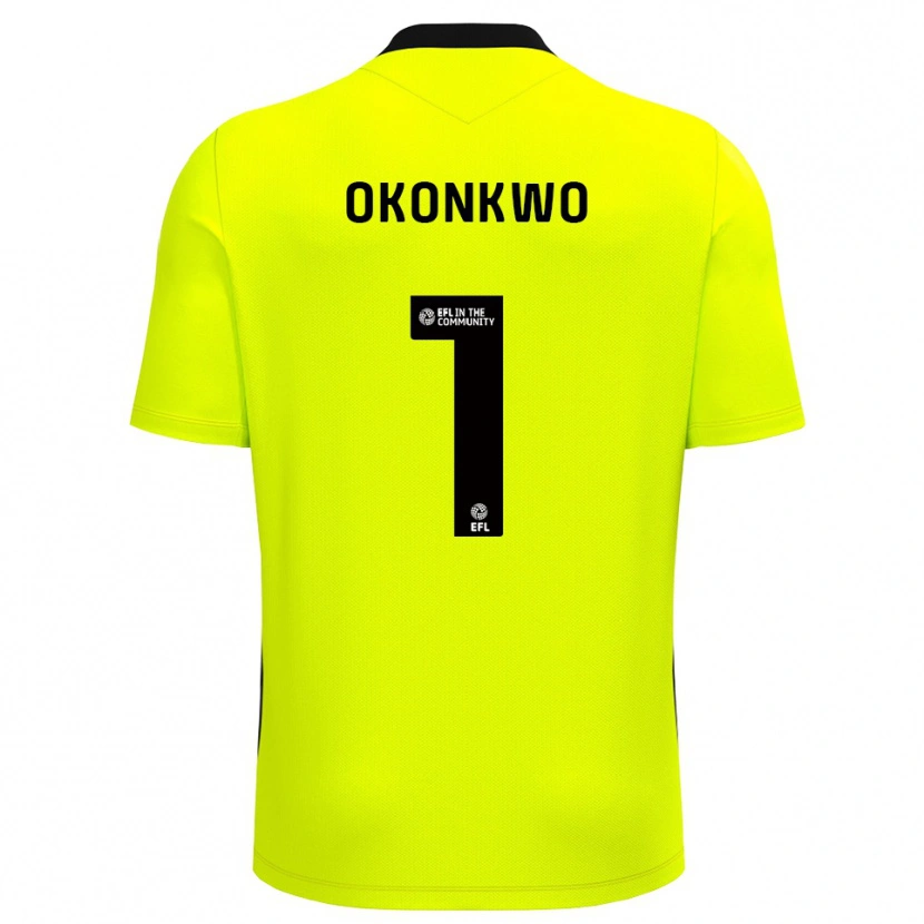 Danxen Heren Arthur Okonkwo #1 Bos Groen Keepersshirt 2025/26 T-Shirt België