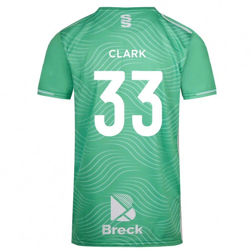 Danxen Heren Charlie Clark #33 Medium Turquoise Keepersshirt 2025/26 T-Shirt België
