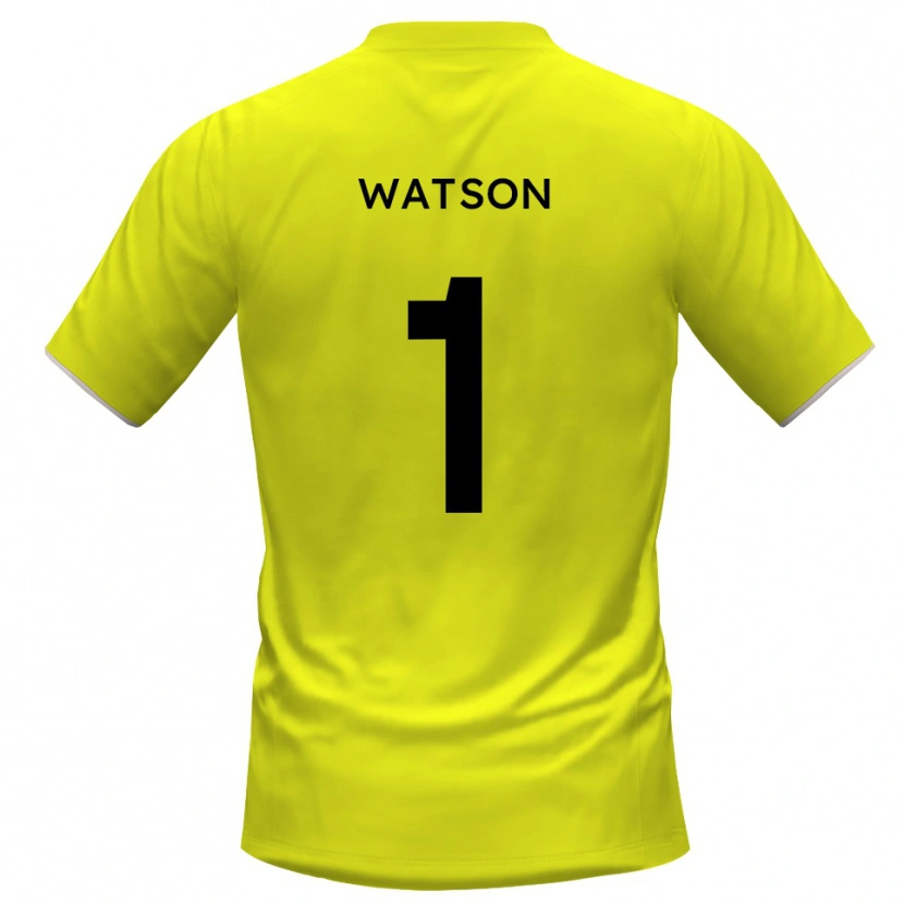 Danxen Heren Rory Watson #1 Geel Zwart Keepersshirt 2025/26 T-Shirt België