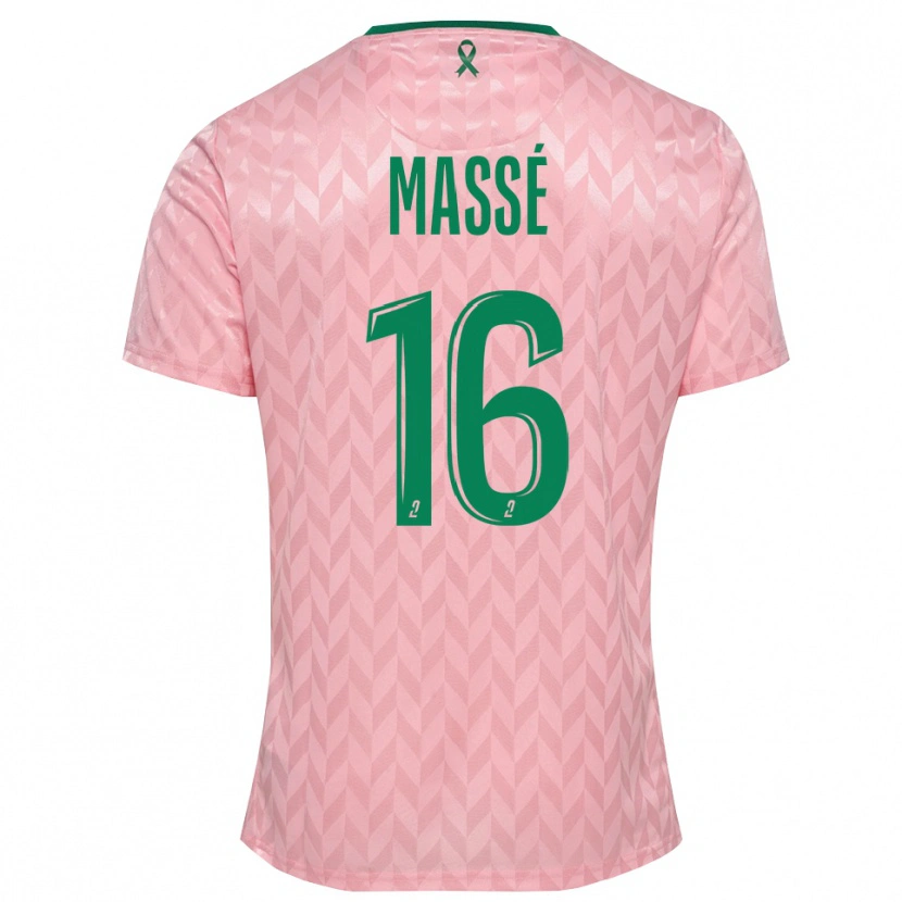 Danxen Heren Maël Massé #16 Roze Groen Keepersshirt 2025/26 T-Shirt België