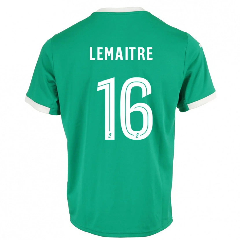 Danxen Heren Nicolas Lemaître #16 Groen Wit Keepersshirt 2025/26 T-Shirt België