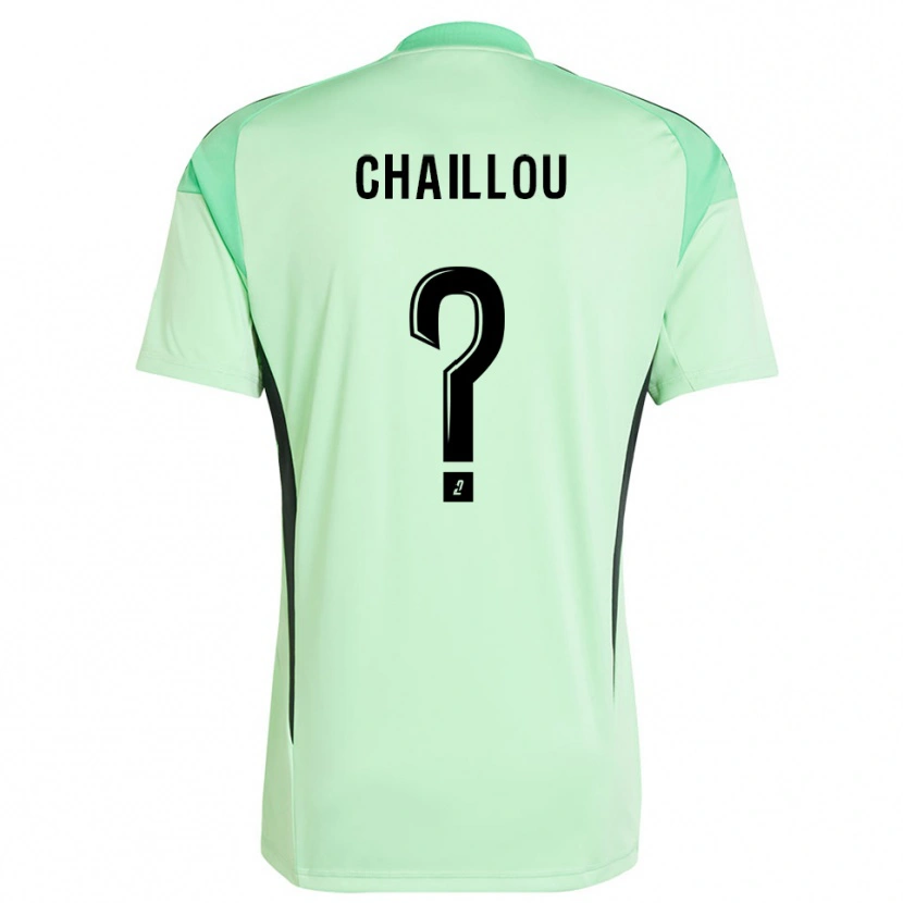 Danxen Heren Victor Chaillou #0 Lichtgroen Zwart Keepersshirt 2025/26 T-Shirt België
