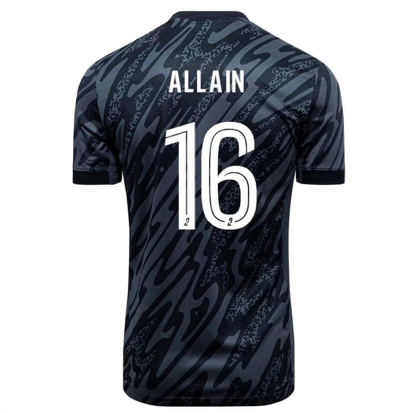 Danxen Heren Bobby Allain #16 Grijs Zwart Keepersshirt 2025/26 T-Shirt België