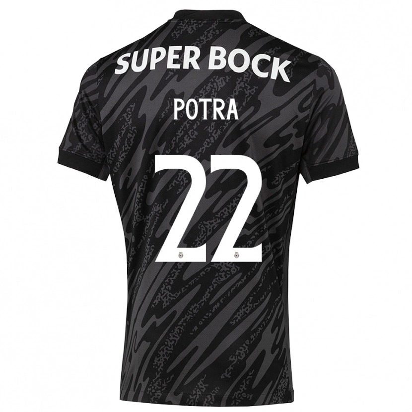 Danxen Heren Catarina Potra #22 Grijs Zwart Wit Keepersshirt 2025/26 T-Shirt België