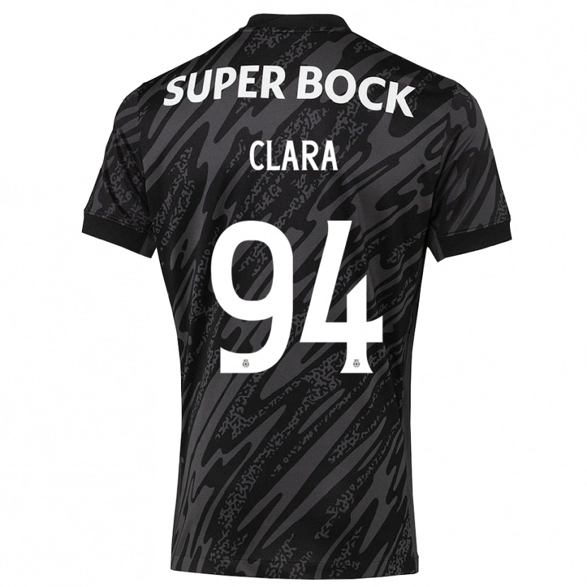 Danxen Heren Diogo Clara #94 Grijs Zwart Wit Keepersshirt 2025/26 T-Shirt België