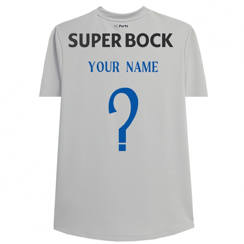 Danxen Heren FC Porto Lichtgrijs Zwart Keepersshirt 2025/26 T-Shirt België