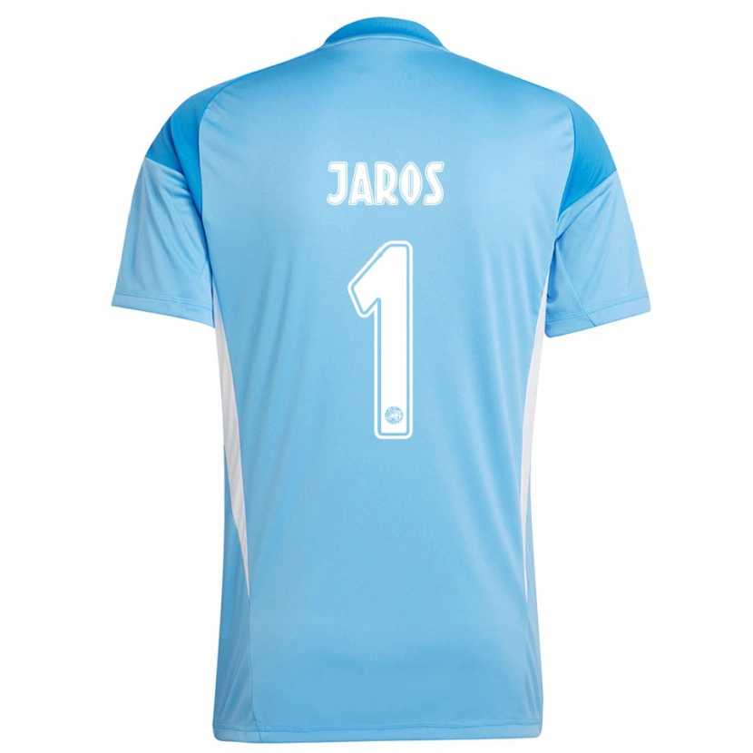 Danxen Heren Vitezslav Jaros #1 Lichtblauw Wit Keepersshirt 2025/26 T-Shirt België