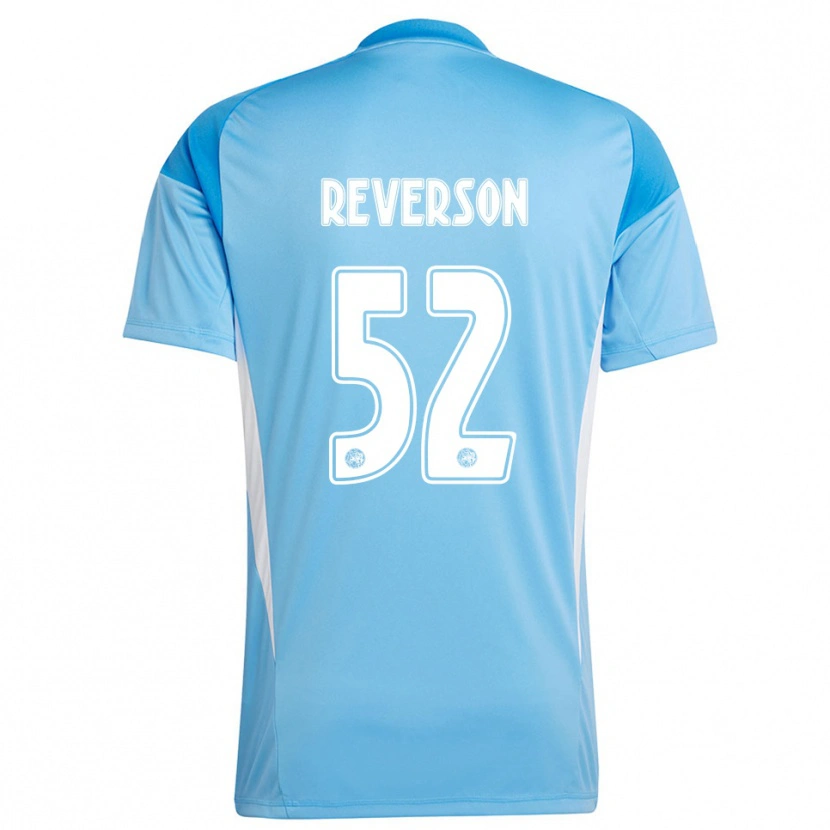 Danxen Heren Paul Reverson #52 Lichtblauw Wit Keepersshirt 2025/26 T-Shirt België