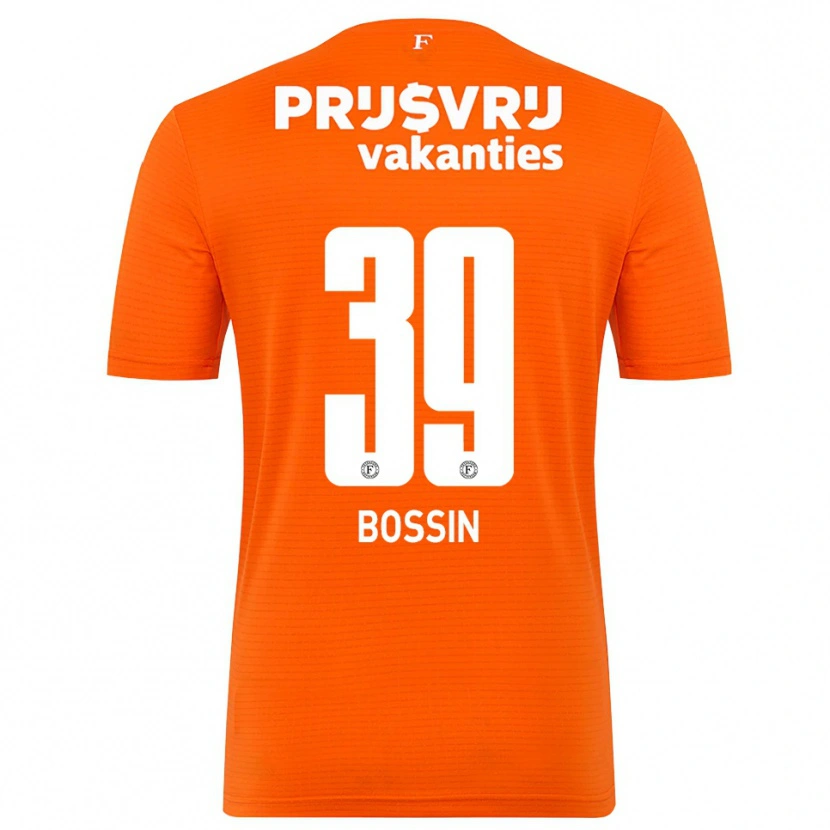 Danxen Heren Liam Bossin #39 Oranje Zwart Keepersshirt 2025/26 T-Shirt België