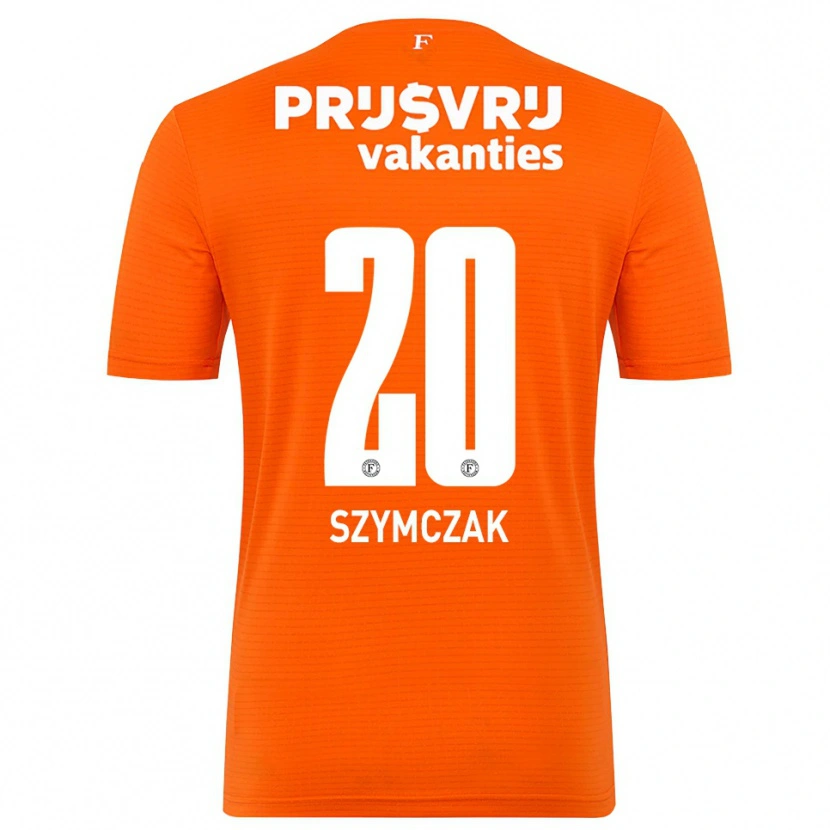 Danxen Heren Oliwia Szymczak #20 Oranje Zwart Keepersshirt 2025/26 T-Shirt België