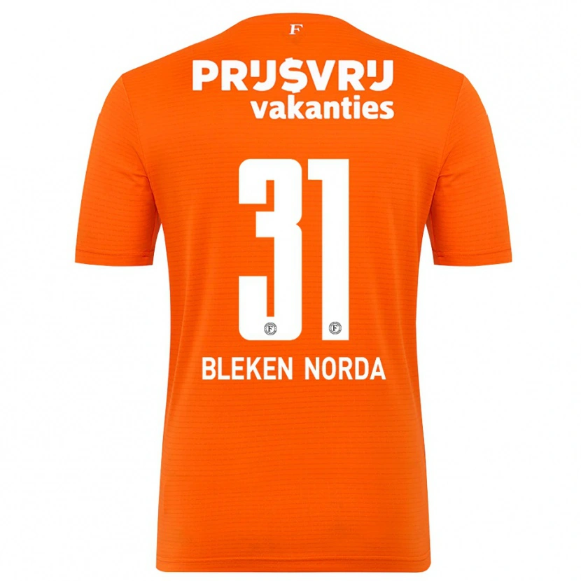 Danxen Heren Haakon Bleken Norda #31 Oranje Zwart Keepersshirt 2025/26 T-Shirt België