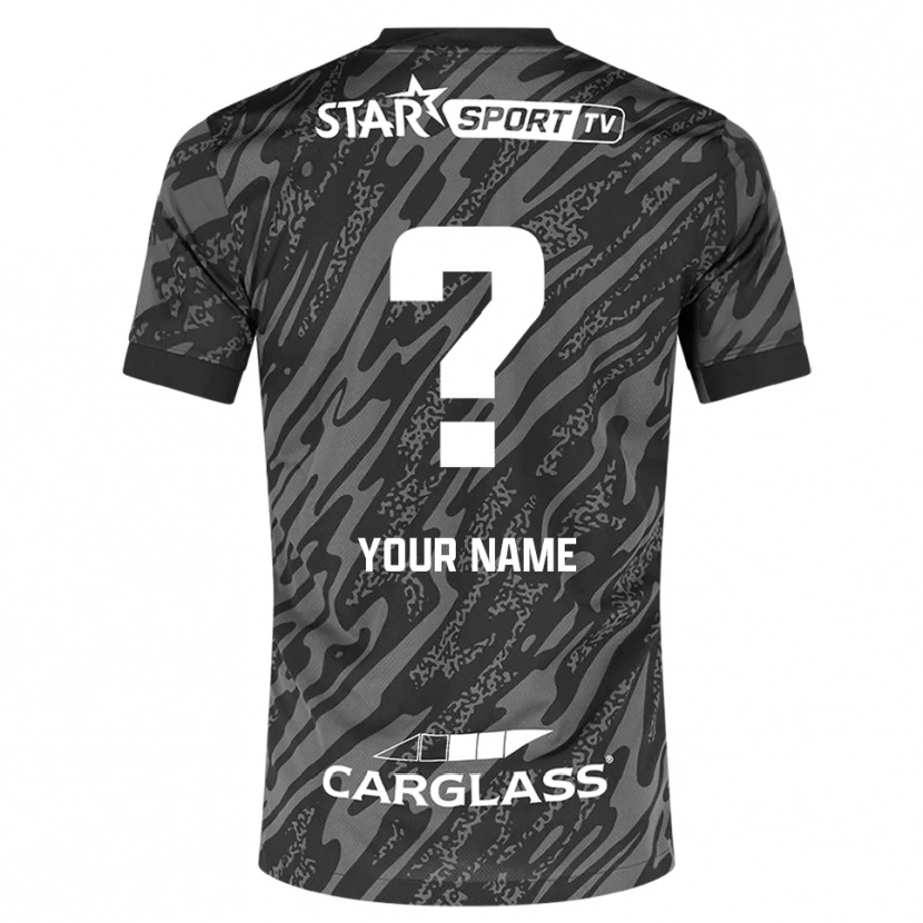 Danxen Heren KRC Genk Donkergrijs Zwart Keepersshirt 2025/26 T-Shirt België