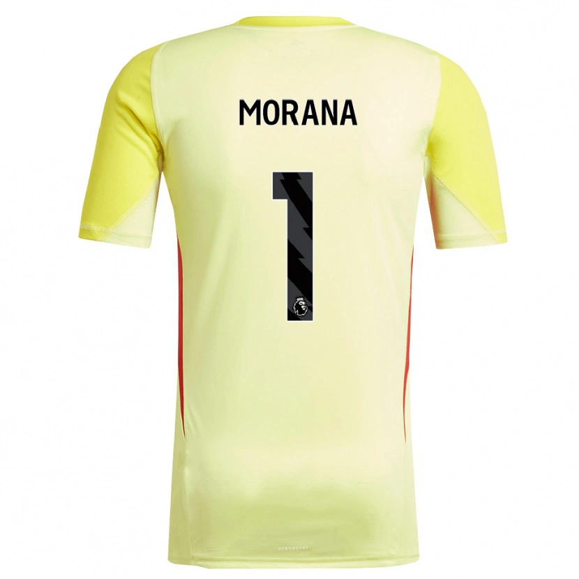 Danxen Heren Nathan Morana #1 Geel Rood Keepersshirt 2025/26 T-Shirt België