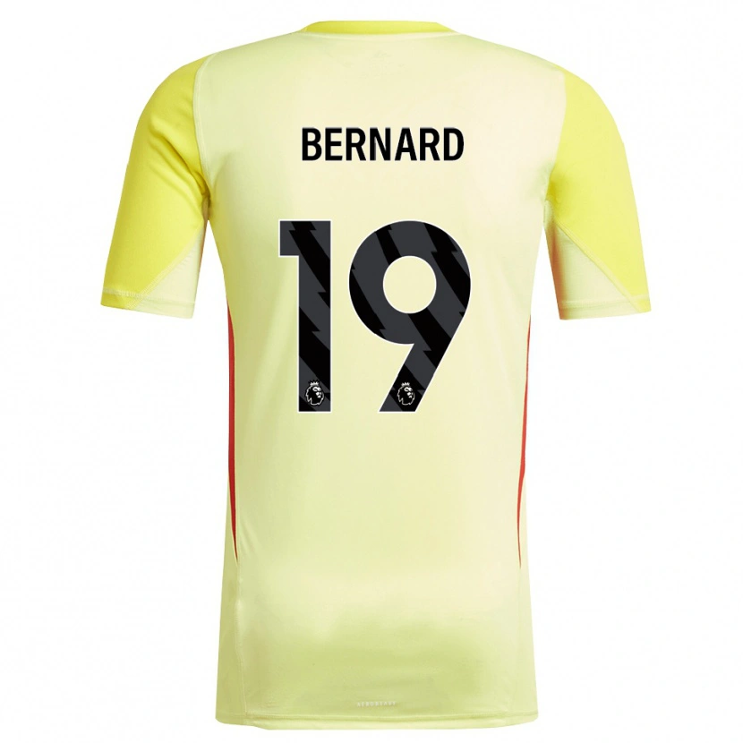 Danxen Heren DJ Bernard #19 Geel Rood Keepersshirt 2025/26 T-Shirt België