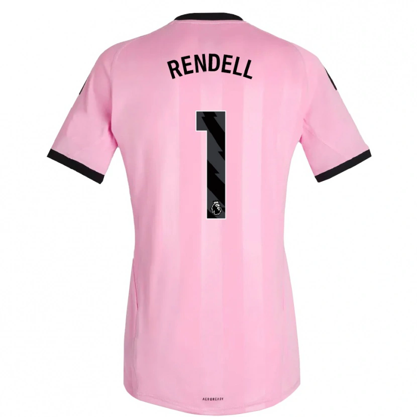 Danxen Heren Kayla Rendell #1 Roze Zwart Keepersshirt 2025/26 T-Shirt België