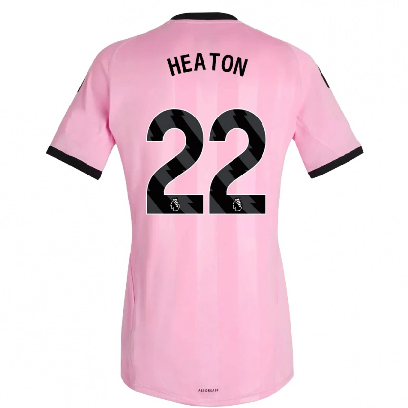 Danxen Heren Tom Heaton #22 Roze Zwart Keepersshirt 2025/26 T-Shirt België