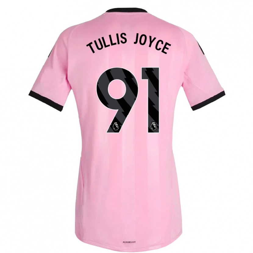 Danxen Heren Phallon Tullis-Joyce #91 Roze Zwart Keepersshirt 2025/26 T-Shirt België