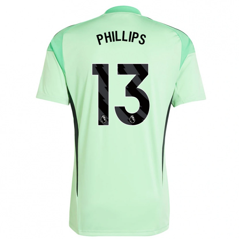 Danxen Heren Charlie Phillips #13 Lichtgroen Zwart Keepersshirt 2025/26 T-Shirt België
