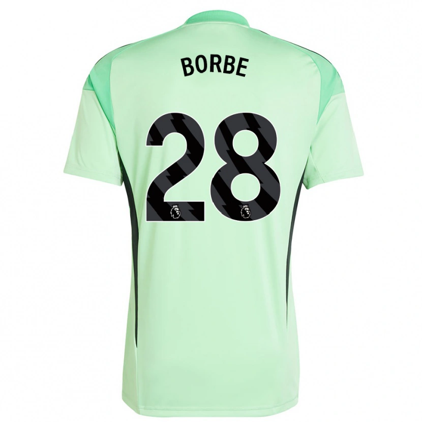 Danxen Heren Anneke Borbe #28 Lichtgroen Zwart Keepersshirt 2025/26 T-Shirt België