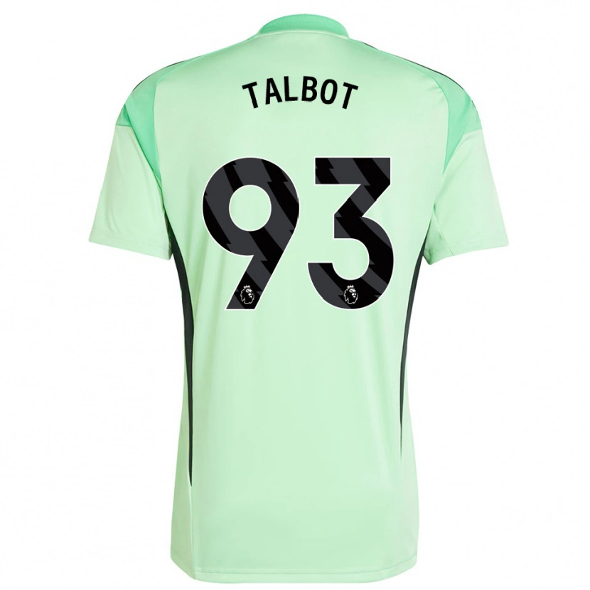 Danxen Heren Jack Talbot #93 Lichtgroen Zwart Keepersshirt 2025/26 T-Shirt België