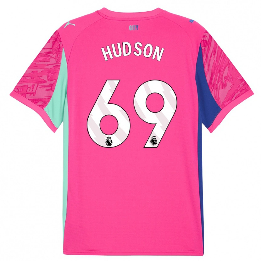 Danxen Heren Max Hudson #69 Roze Roze Keepersshirt 2025/26 T-Shirt België