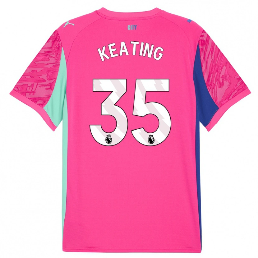 Danxen Heren Khiara Keating #35 Roze Roze Keepersshirt 2025/26 T-Shirt België