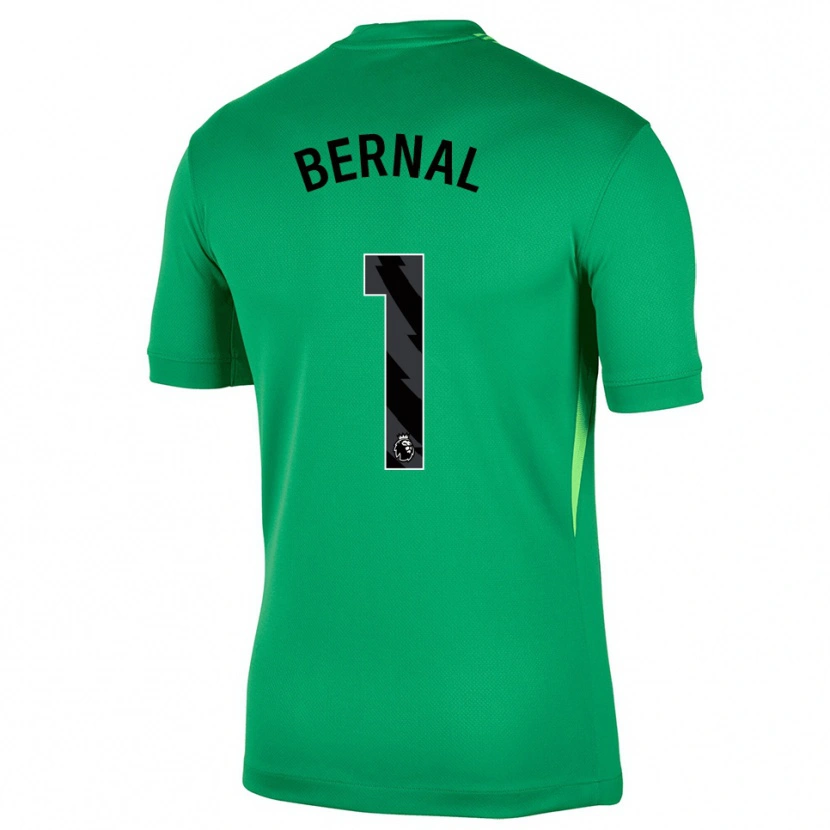 Danxen Heren Freddy Bernal #1 Groen Zwart Keepersshirt 2025/26 T-Shirt België
