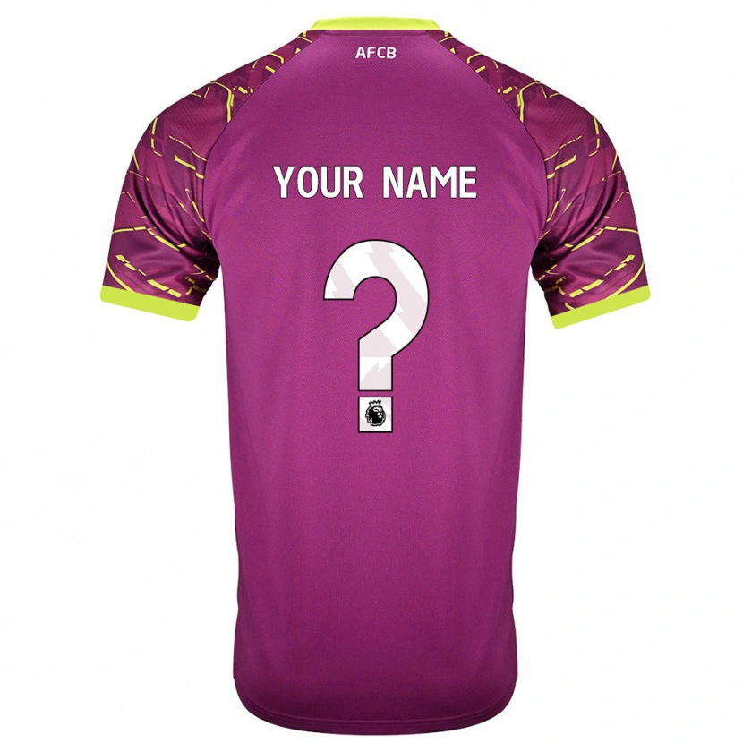Danxen Heren AFC Bournemouth Donker Magenta Keepersshirt 2025/26 T-Shirt België