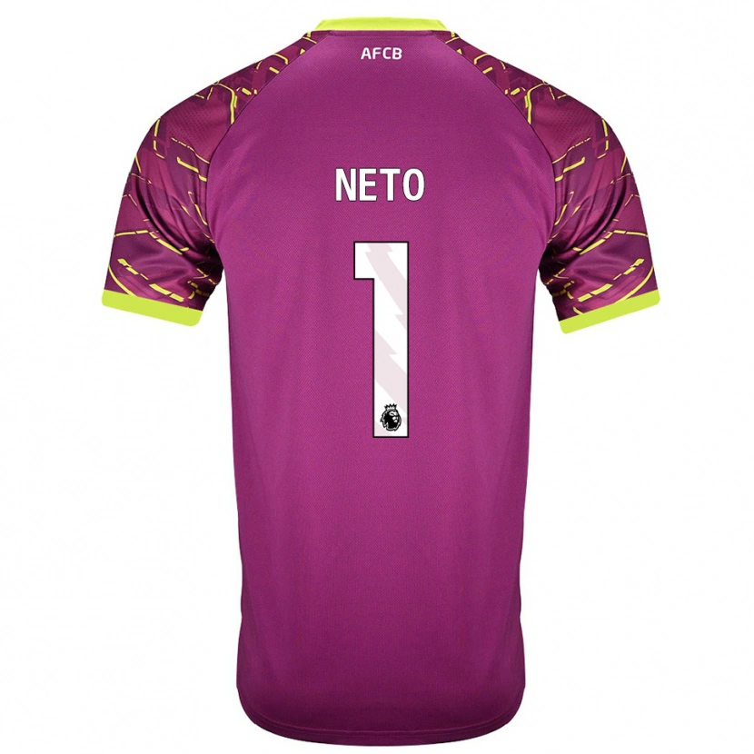 Danxen Heren Neto #1 Donker Magenta Keepersshirt 2025/26 T-Shirt België