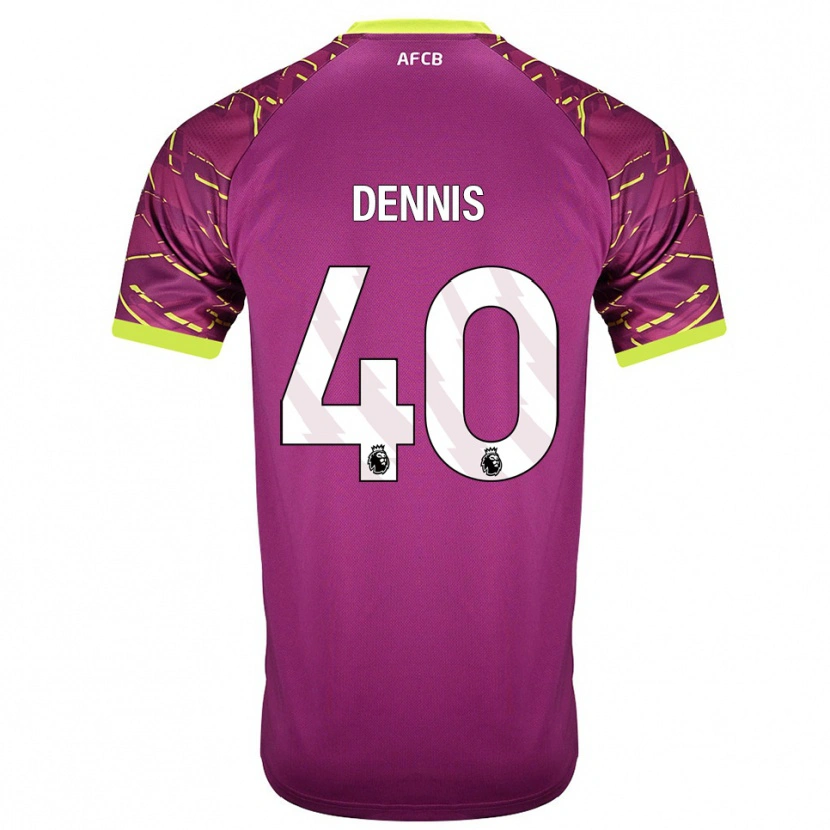 Danxen Heren Will Dennis #40 Donker Magenta Keepersshirt 2025/26 T-Shirt België