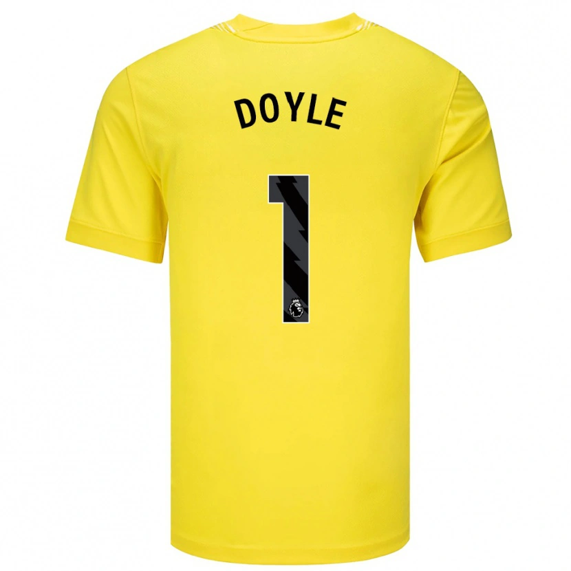 Danxen Heren Liam Doyle #1 Geel Zwart Keepersshirt 2025/26 T-Shirt België