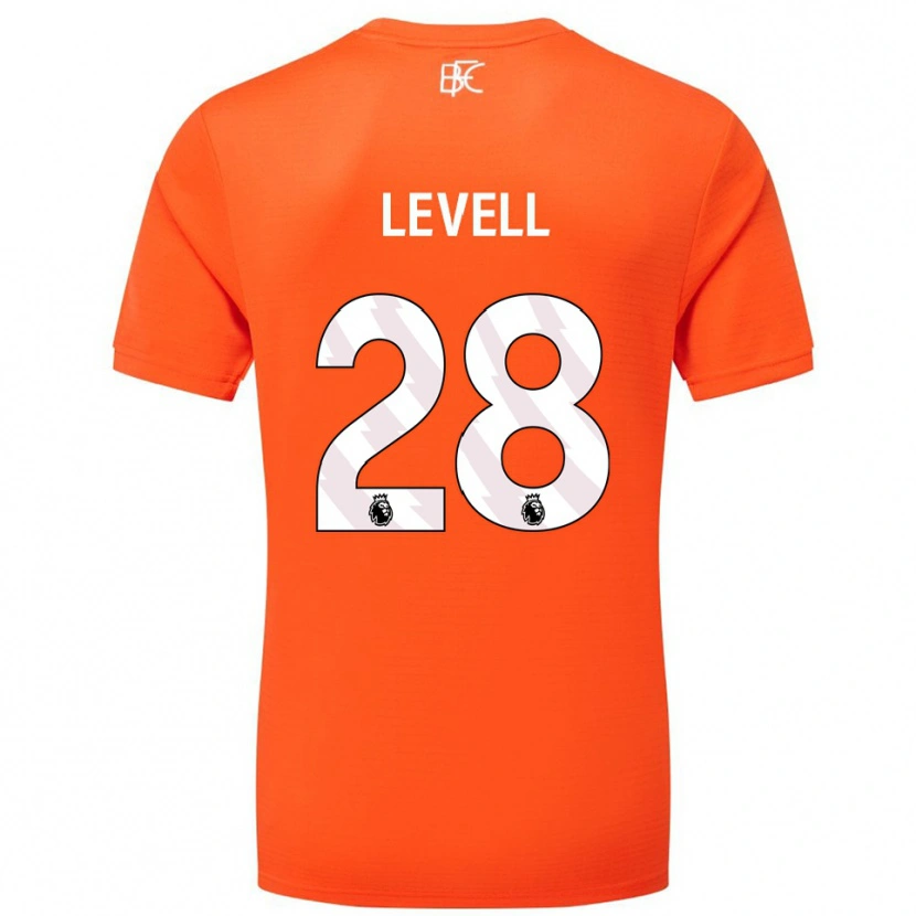 Danxen Heren Kirstie Levell #28 Oranje Wit Keepersshirt 2025/26 T-Shirt België