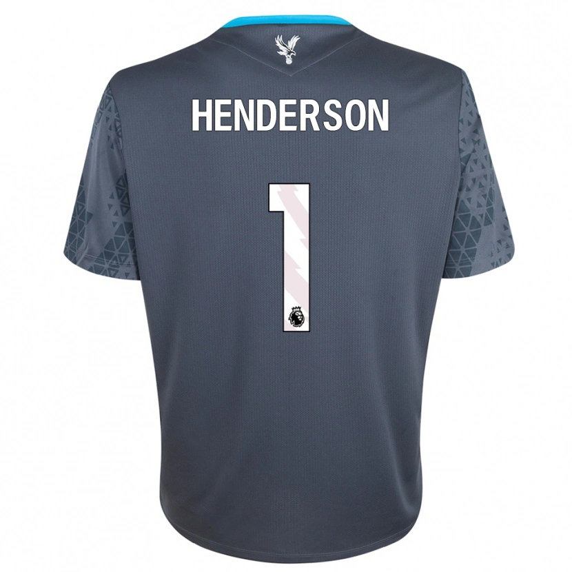 Danxen Heren Dean Henderson #1 Donkergrijs Wit Keepersshirt 2025/26 T-Shirt België