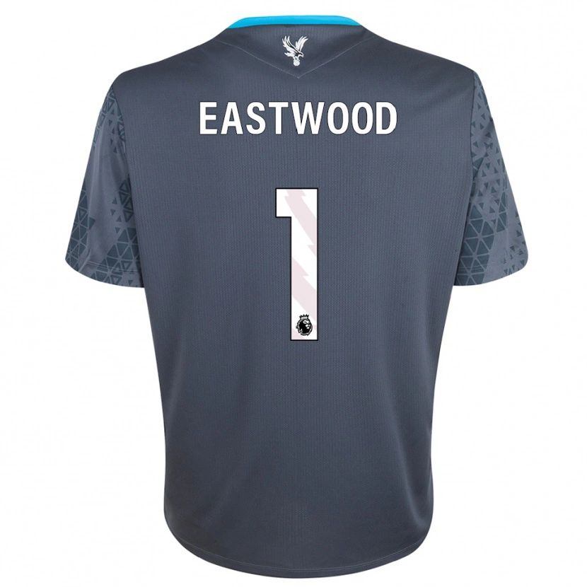 Danxen Heren Billy Eastwood #1 Donkergrijs Wit Keepersshirt 2025/26 T-Shirt België