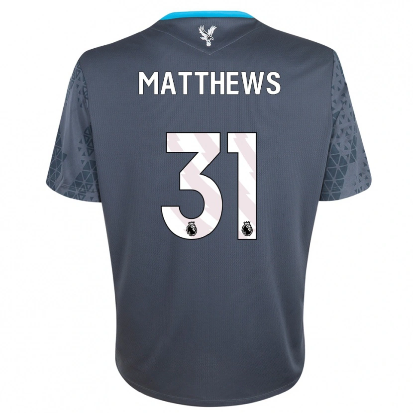 Danxen Heren Remi Matthews #31 Donkergrijs Wit Keepersshirt 2025/26 T-Shirt België