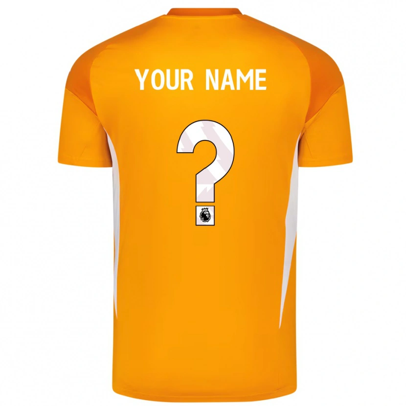 Danxen Heren Leeds United Oranje Wit Keepersshirt 2025/26 T-Shirt België
