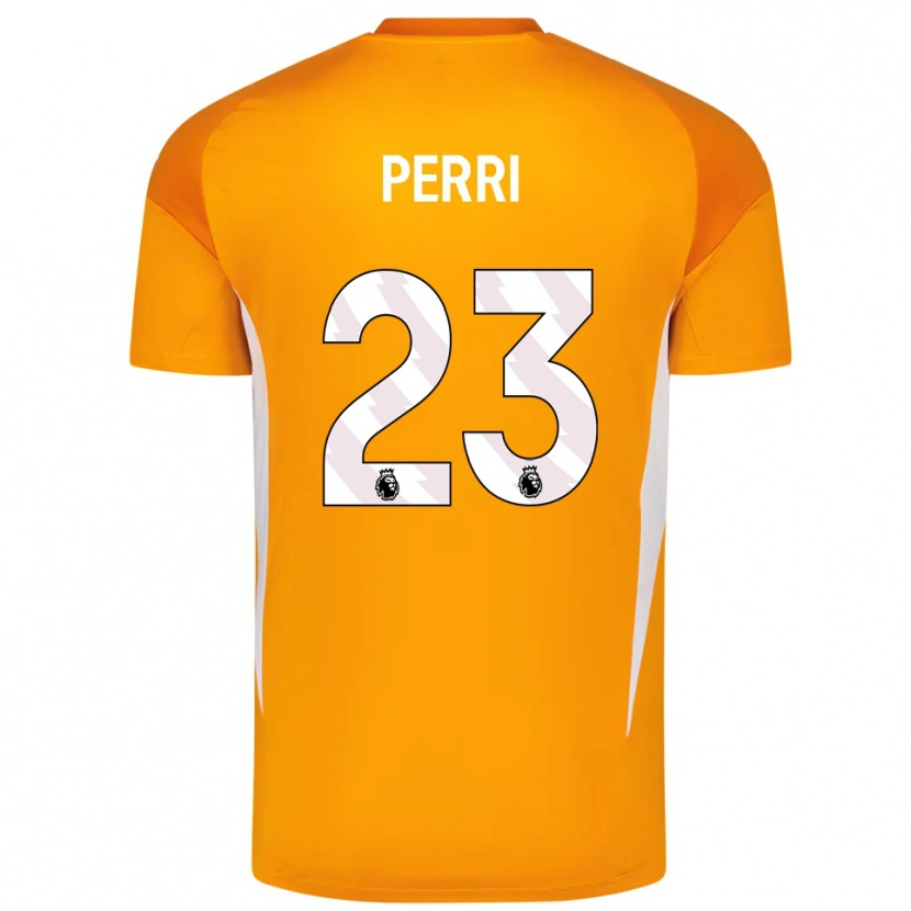 Danxen Heren Lucas Perri #23 Oranje Wit Keepersshirt 2025/26 T-Shirt België