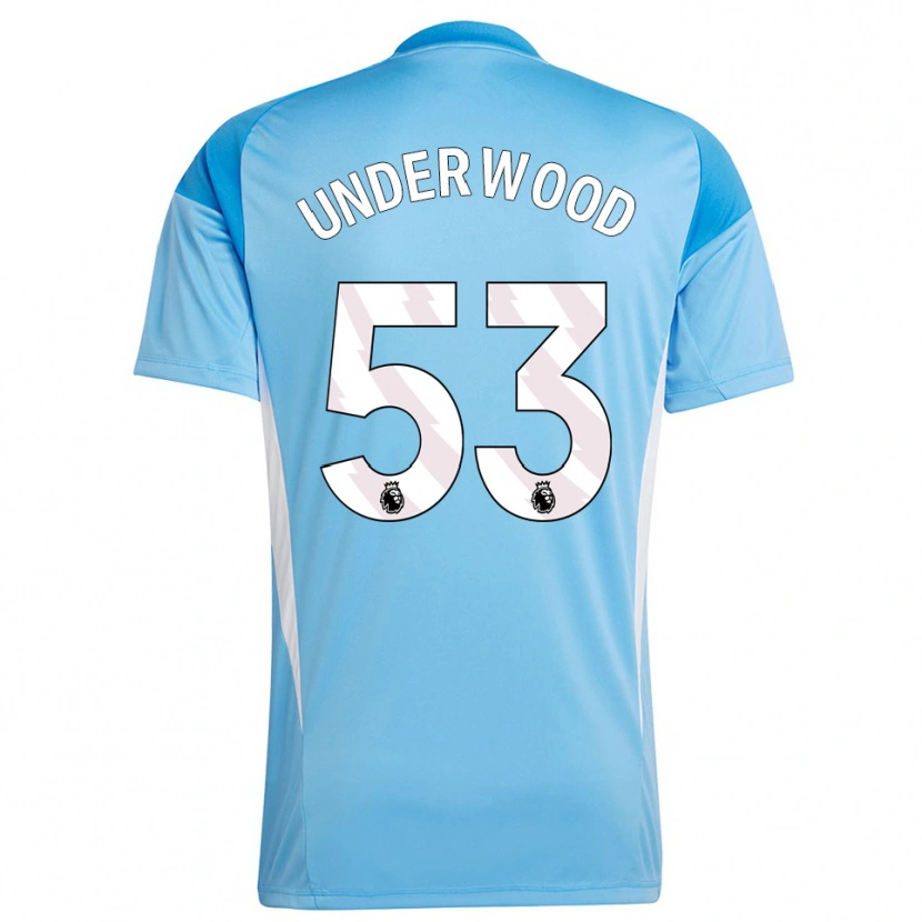 Danxen Heren Marco Underwood #53 Blauw Wit Keepersshirt 2025/26 T-Shirt België