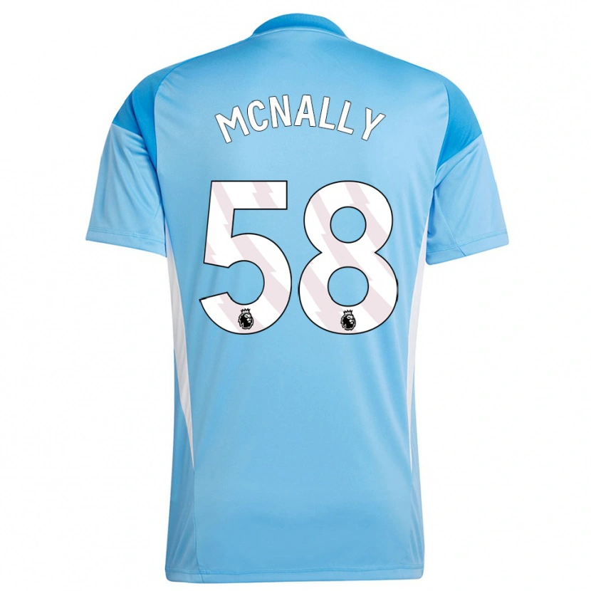 Danxen Heren Alfie McNally #58 Blauw Wit Keepersshirt 2025/26 T-Shirt België