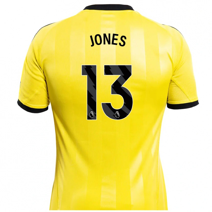 Danxen Heren Tyler Jones #13 Geel Zwart Keepersshirt 2025/26 T-Shirt België