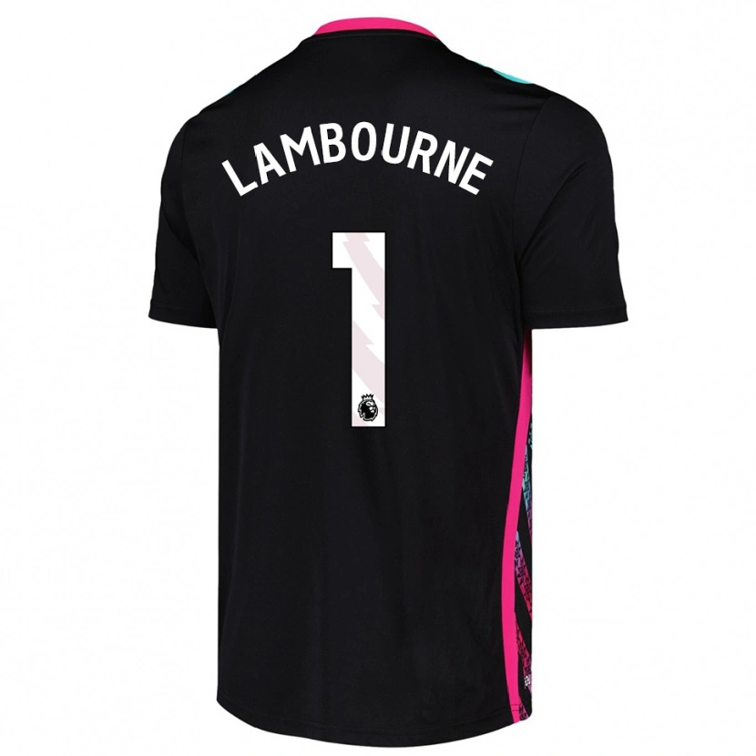 Danxen Heren Demi Lambourne #1 Zwart Wit Keepersshirt 2025/26 T-Shirt België