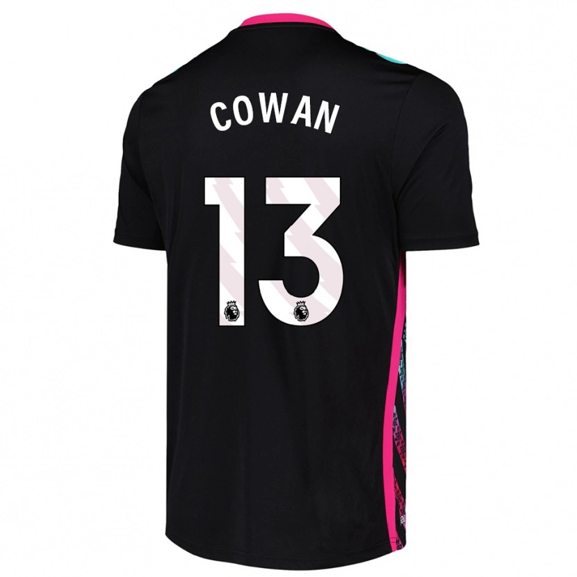 Danxen Heren Joe Cowan #13 Zwart Wit Keepersshirt 2025/26 T-Shirt België