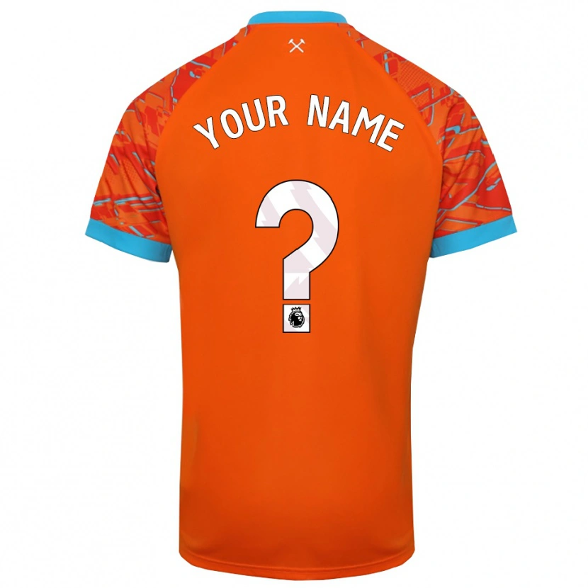 Danxen Heren West Ham United Oranje Wit Keepersshirt 2025/26 T-Shirt België