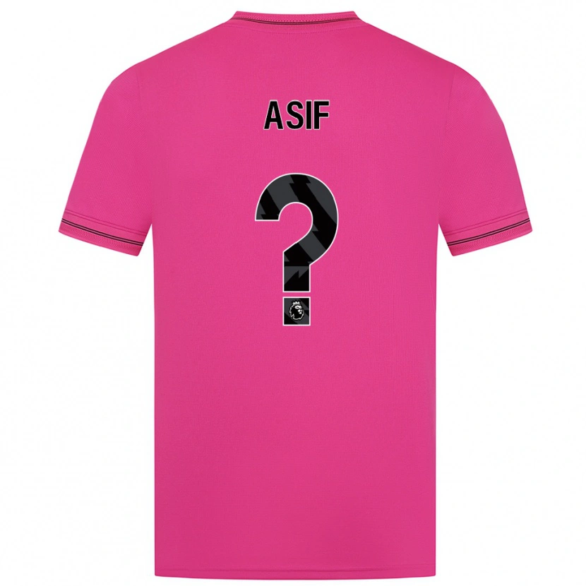 Danxen Heren Dawood Asif #0 Magenta Zwart Keepersshirt 2025/26 T-Shirt België