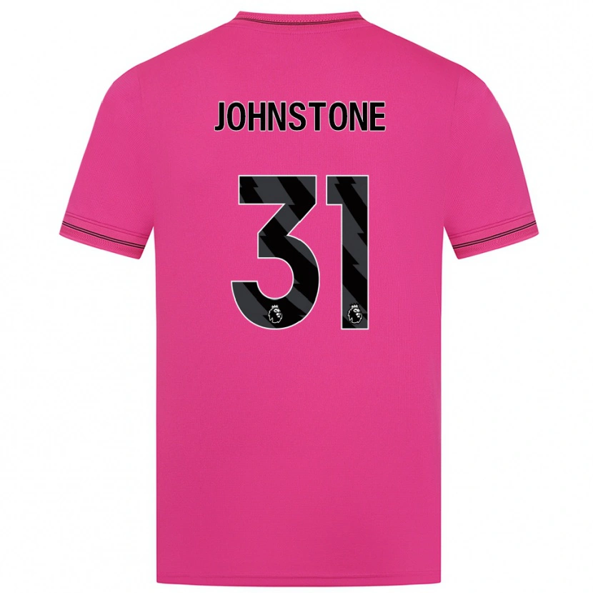 Danxen Heren Sam Johnstone #31 Magenta Zwart Keepersshirt 2025/26 T-Shirt België