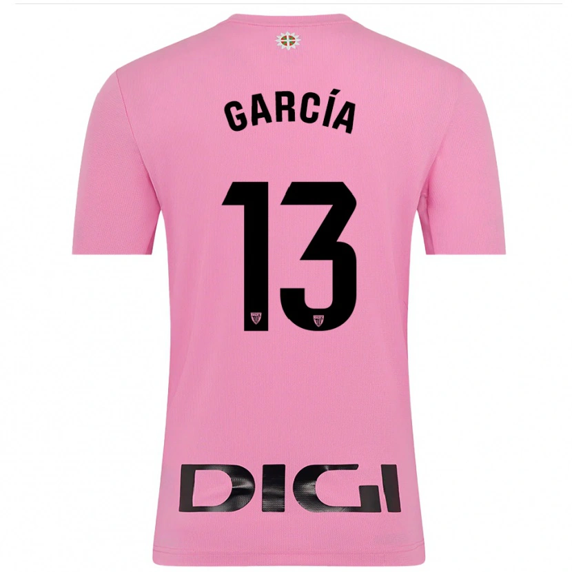 Danxen Heren Simón García #13 Roze Zwart Keepersshirt 2025/26 T-Shirt België