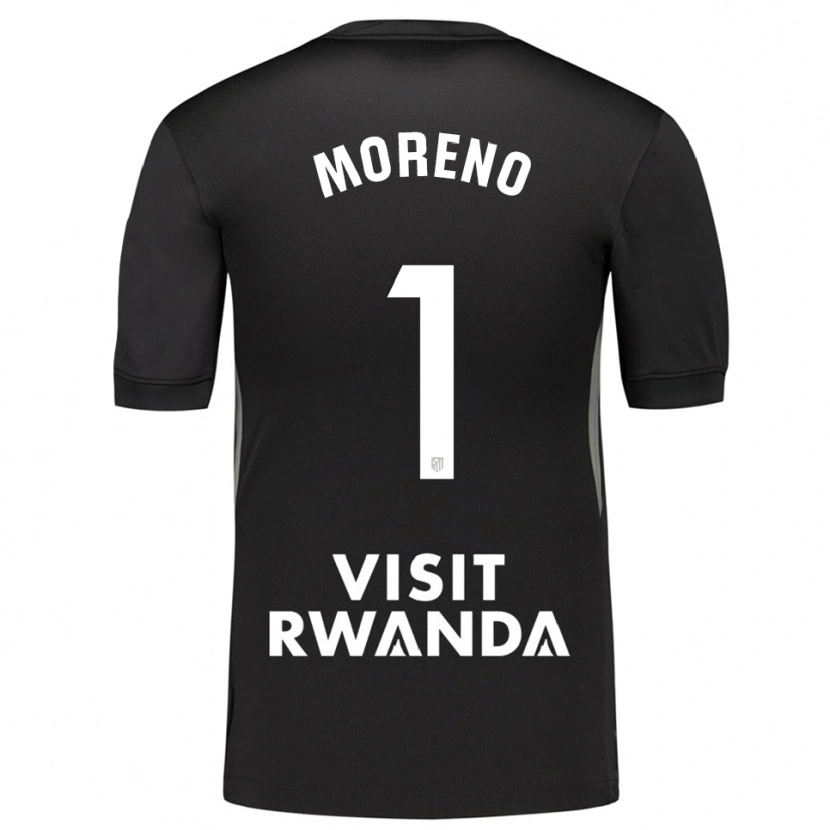 Danxen Heren Álvaro Moreno #1 Zwart Wit Keepersshirt 2025/26 T-Shirt België