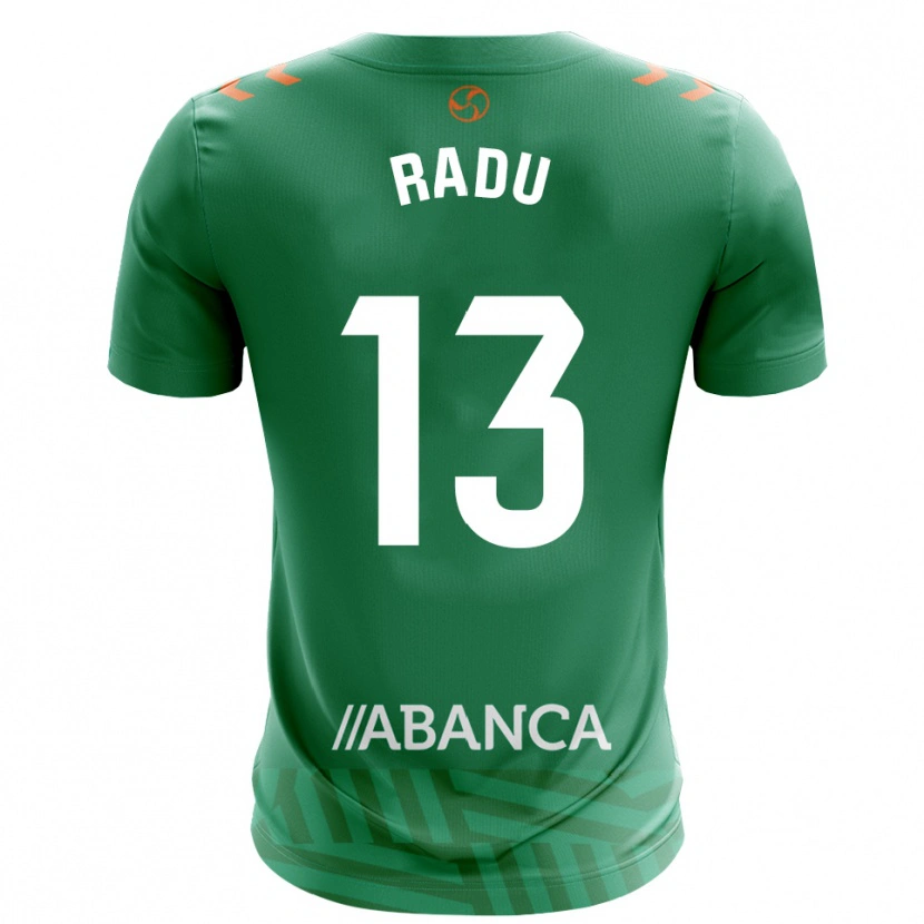 Danxen Heren Ionuț Radu #13 Groen Wit Keepersshirt 2025/26 T-Shirt België