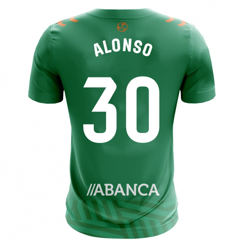 Danxen Heren Adriana Alonso #30 Groen Wit Keepersshirt 2025/26 T-Shirt België